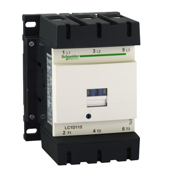IEC Magnetic Contactor, 1NC/1NO, 24V AC, 3 P, Non-Reversing, Screw