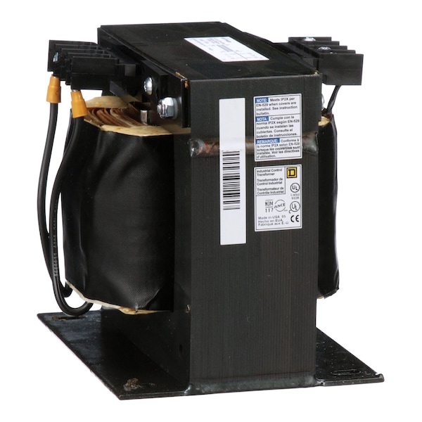 Control Transformer, 1500 VA, Not Rated, 120V, 600V