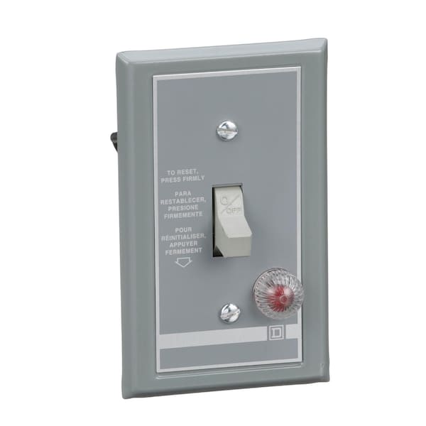 Manual Motor Starter, NEMA 1, 1 P, 1 Phase, Toggle, 16 A