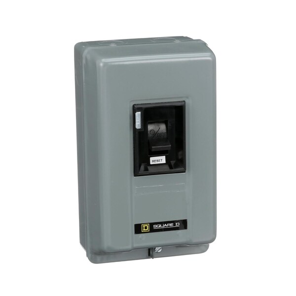 Manual Motor Starter, NEMA M-1, 3 P, 3 Phase, Toggle