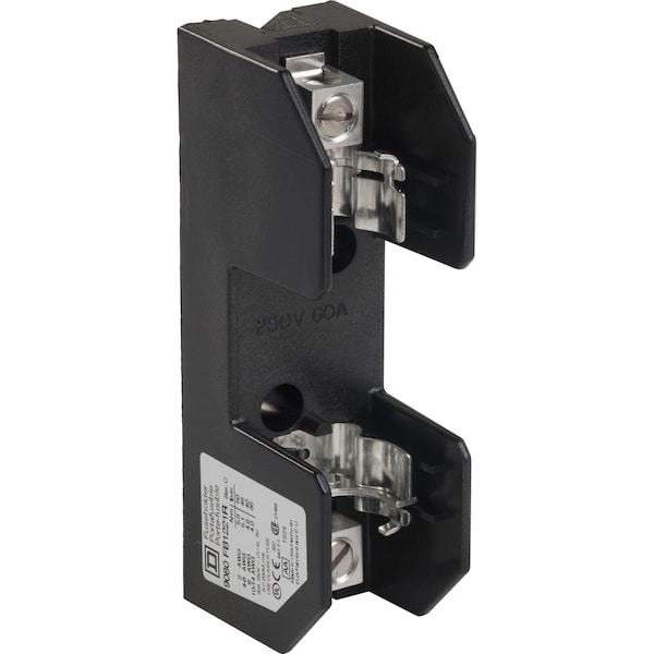 Terminal Block, 1 Pole, 60 A, 250 V, 2 AWG