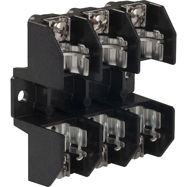Power Distribution Block, 3 Pole, 30 A, 250 V, 10 AWG