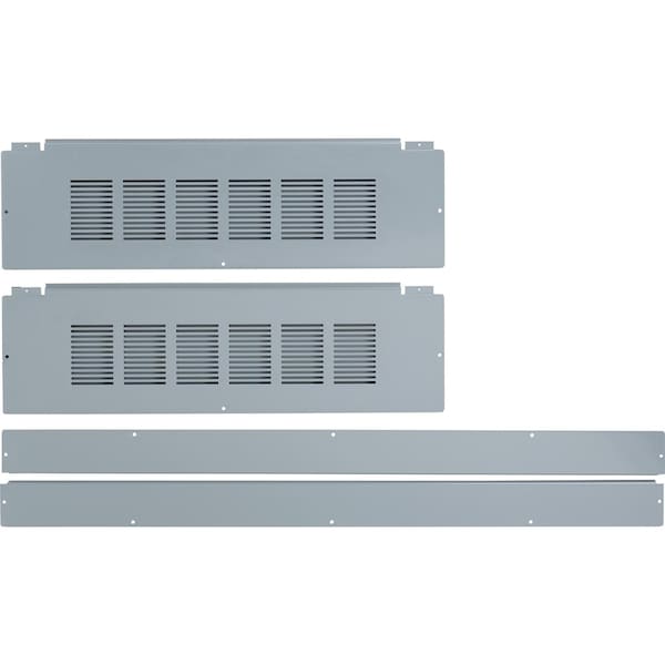 Trim front, I-Line Panelboard, HCP, surface mount, 4 pcs, 42in W x 86in H