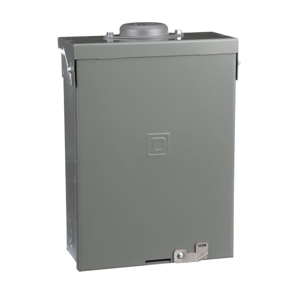 Load Center, QO, 6 Spaces, 100A, 240V, Main Lug, 1 Phase