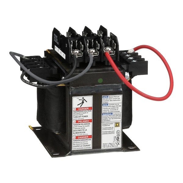 Control Transformer, 500 VA, 115/230V AC, 380/400/415V