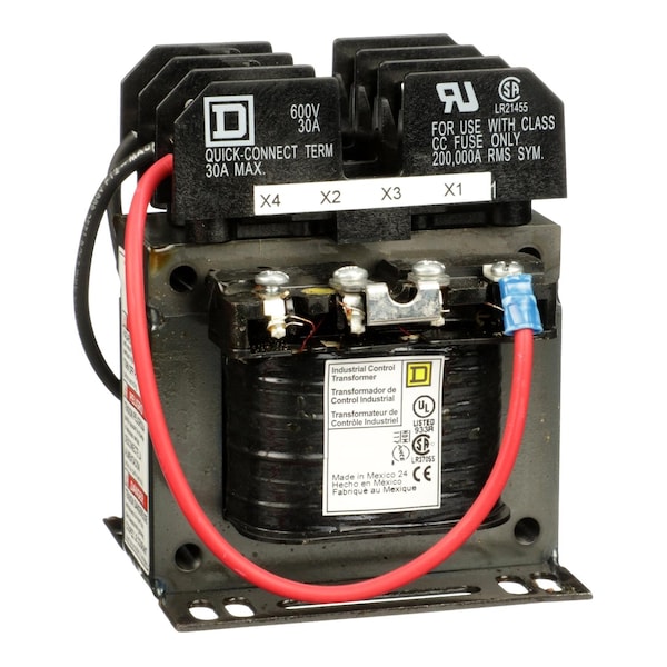 Control Transformer, 100 VA, 115/230V AC, 380/400/415V