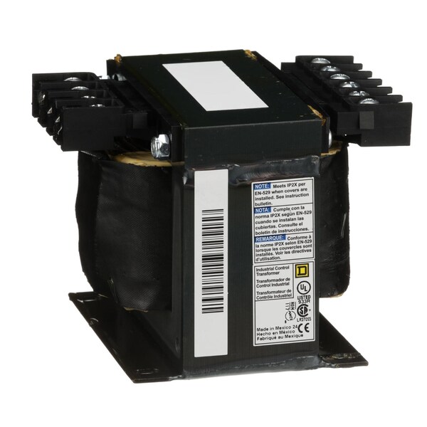 Control Transformer, 250 VA, Not Rated, 99/120/130V, 240/416/480/600V