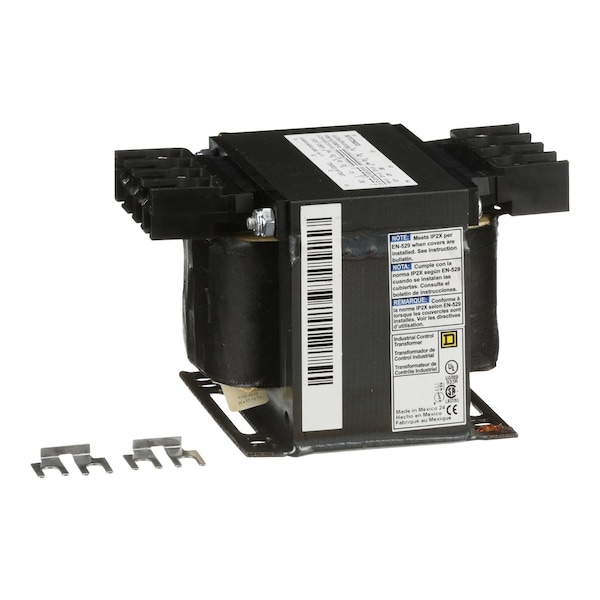 Control Transformer, 250 VA UL; 250 VA CSA; 250 VA NOM; 160 VA, Not Rated, 115/230V AC