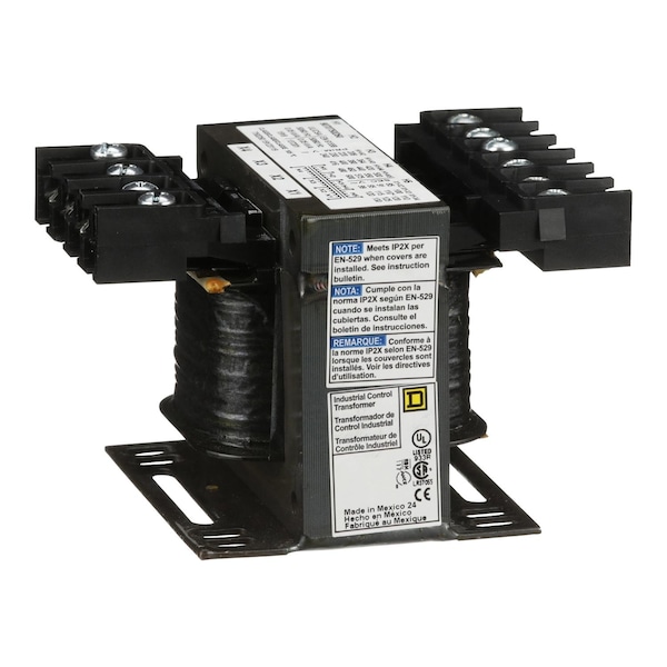 Control Transformer, 50 VA, Not Rated, 99/120/130V, 240/416/480/600V