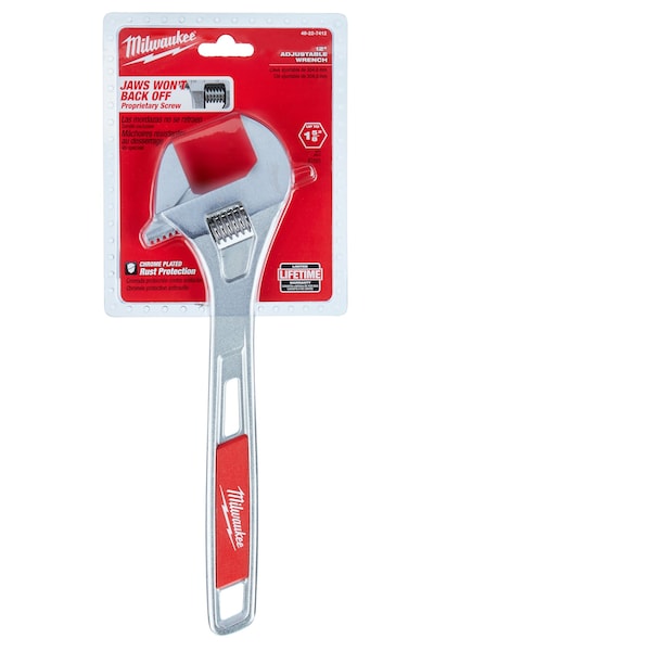 12" Adjustable Wrench