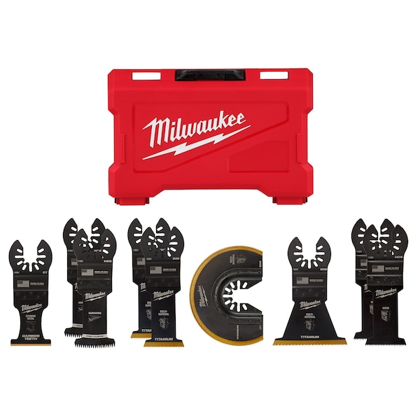 9 pc. OPEN-LOK Oscillating Multi-Tool Blade Set