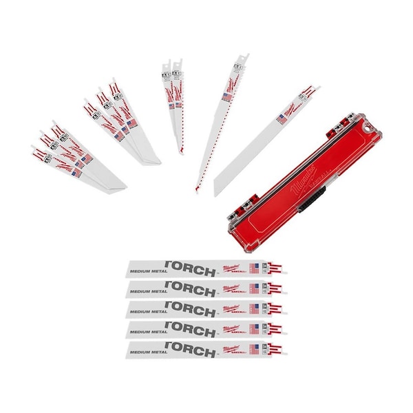 Recip Saw Blade Set, w/5PK Blade set