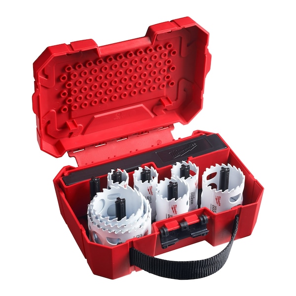 12 PC HOLE DOZER w/CARBIDE TEETH KIT
