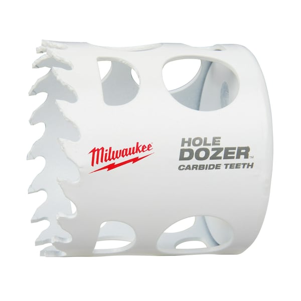2-1/8" HOLE DOZER w/Carbide Teeth Hole Saw