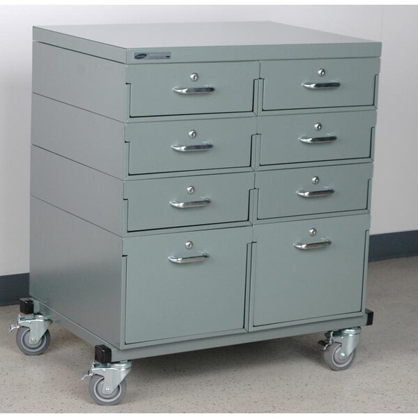 Two Mobile Drawer Units, Wide