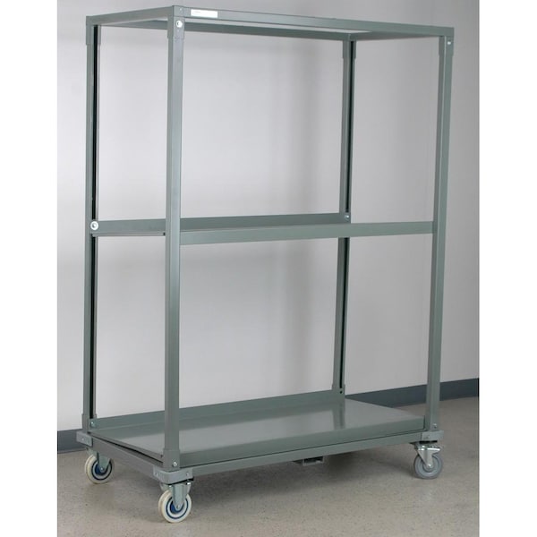 Sloped Steel Shelf Cart