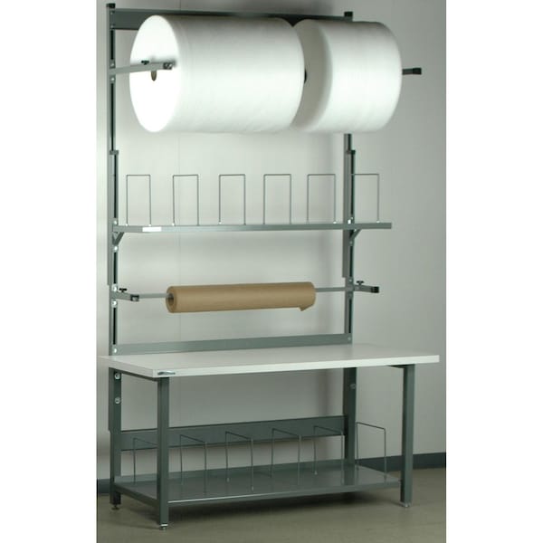 Double Deck Packing Work Bench, 60" W, 1000 lb.