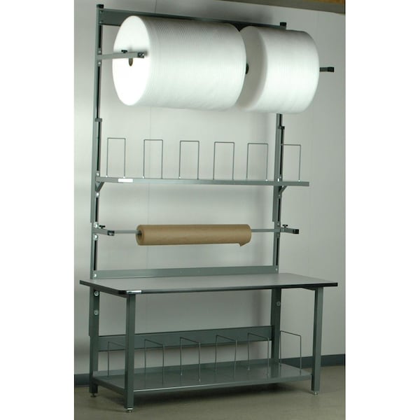 Double Deck Packing Work Bench, 60" W, 1000 lb.