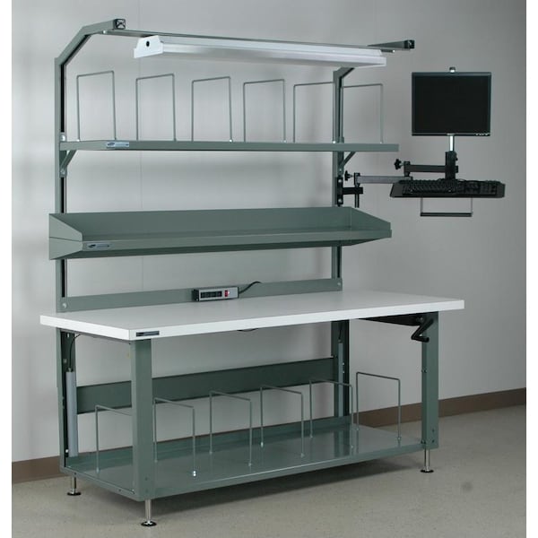 Hand Crank Packing Work Bench, 96" W, 1000 lb.