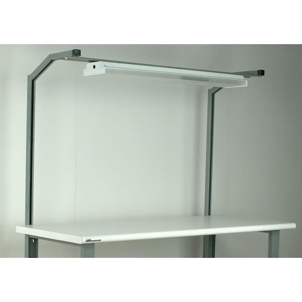Angled OCS W/ Light For 72" Workbench