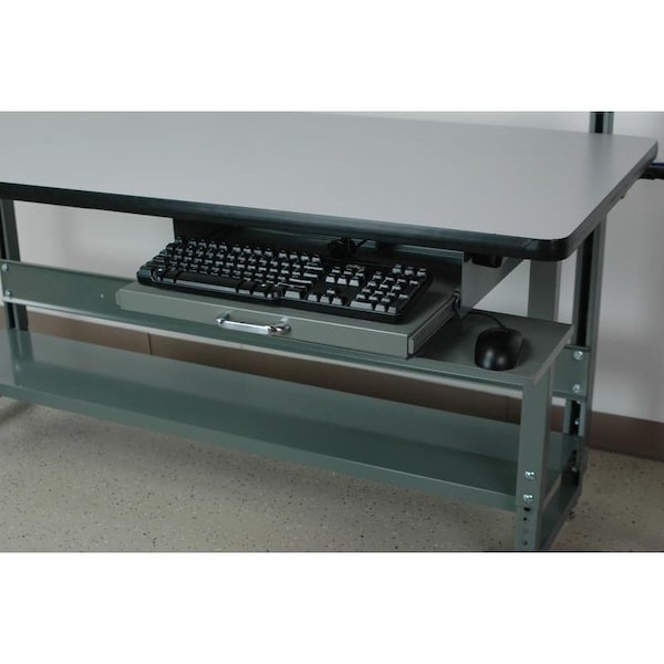 Pull-Out Keyboard And Mouse Tray