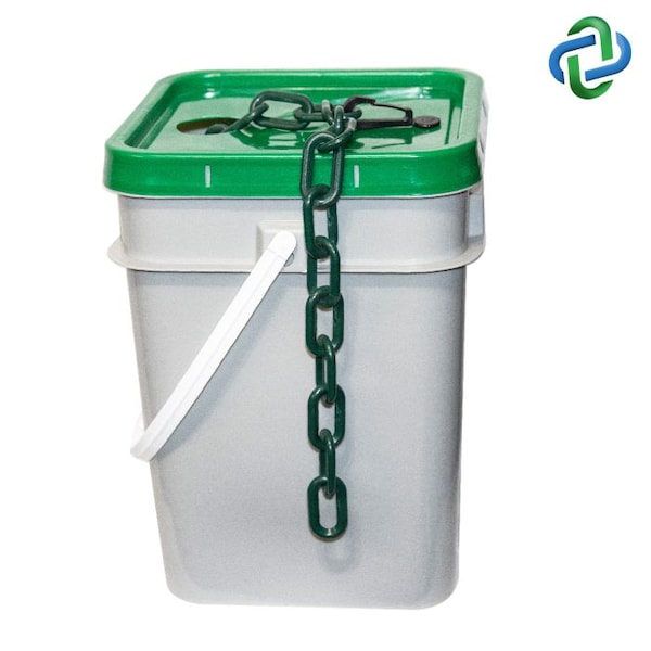 Evergreen Plastic Chain Pail 1.5"(#6, 38