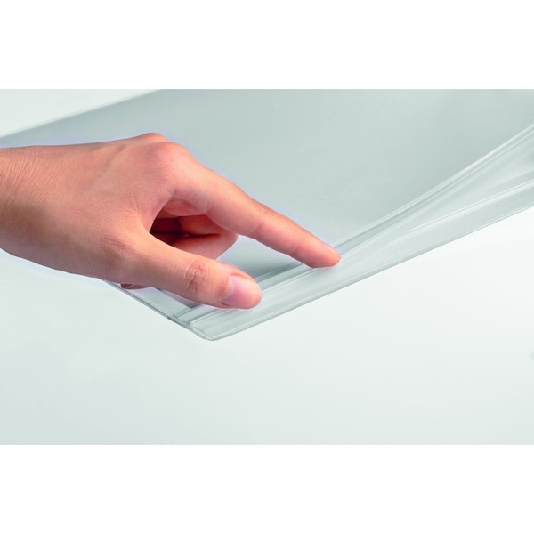 Sign Holder Pockets w/Cable Ties, T, PK5