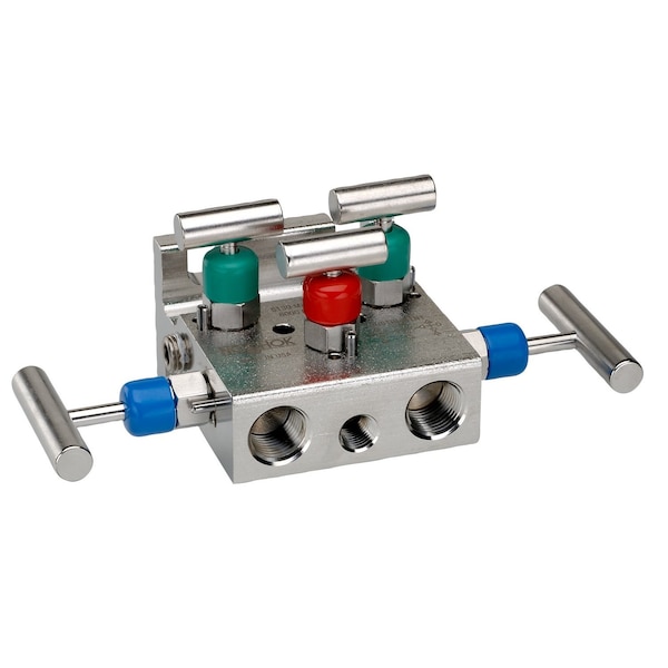 Natural Gas 5 Valve Carbon Steel Manifol