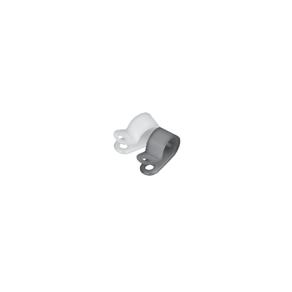 Nylon Clamp, 5/8" Black, PK100