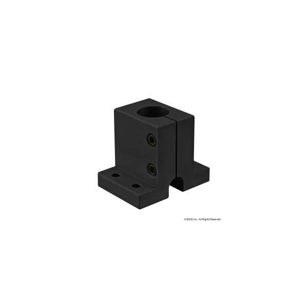 Black 10 S 1" Single Shaft Base