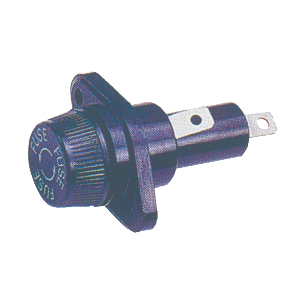 Fuse Holder, 20A Amp Range, Glass Fuse Type, 25 PK