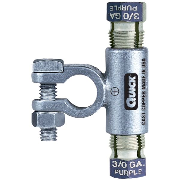 Univ, Compression Flag Connector, 1/0, PK5