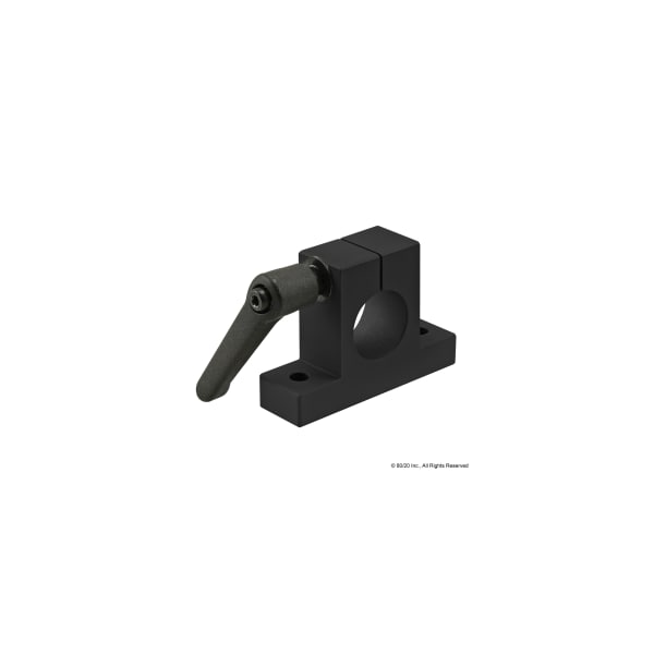 Black 10 S 1" Horizontal Quick Clamp