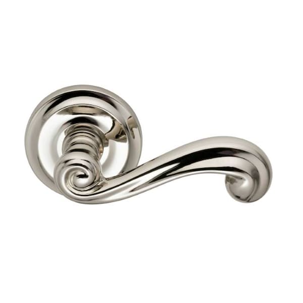 Left Hand 55 Lever with 2-5/8" Rose Single Dummy Bright Nickel
