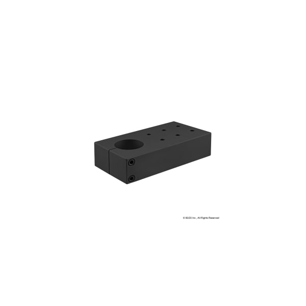 Single Shaft Predrilled Stanchion Mtg Pl