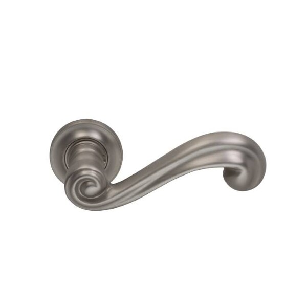 Lever 1-3/4" Rose Pass 2-3/4" BS T 1-3/8" Doors Satin Nickel 55