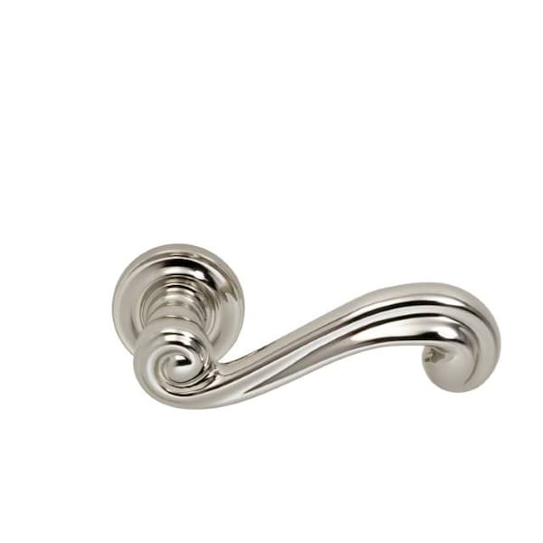 Lever 1-3/4" Rose Pass 2-3/4" BS T 1-3/4" Doors Bright Nickel 55