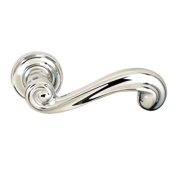 Lever 1-3/4" Rose Pass 2-3/4" BS T 1-3/4" Doors Bright Chrome 55