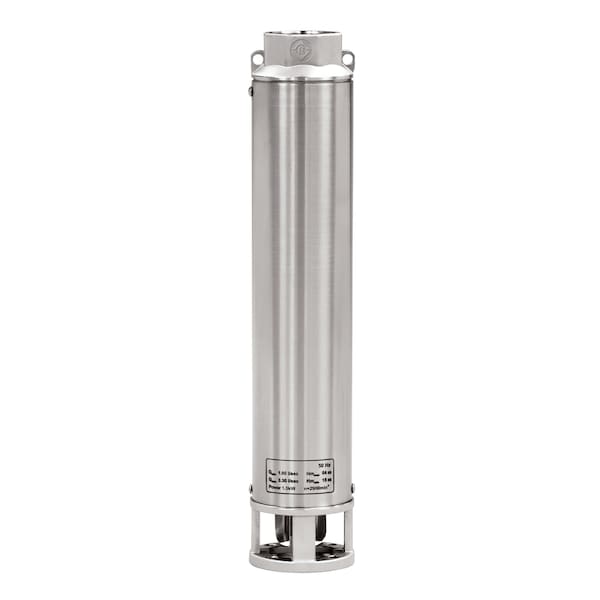 Submersible Well Pump Head, 5 hp, Not Applicable Wires, Not Applicable, 13 Stages, 90 gpm