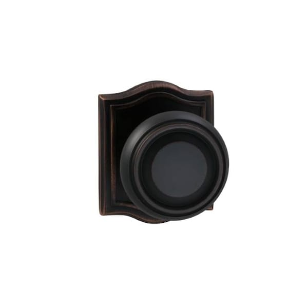 Priv 565 Knob Arched Rose, 234BS and Full Lip Strike Tuscan Bronze
