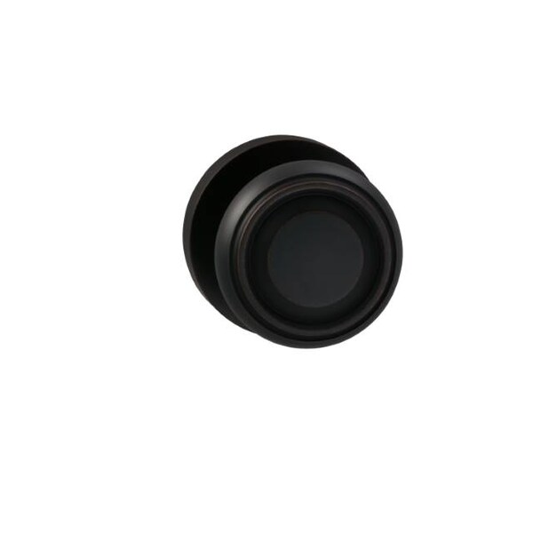 Priv 565 Knob Modern Rose, 2-3/4" Backset and T Strike Tuscan Bronze