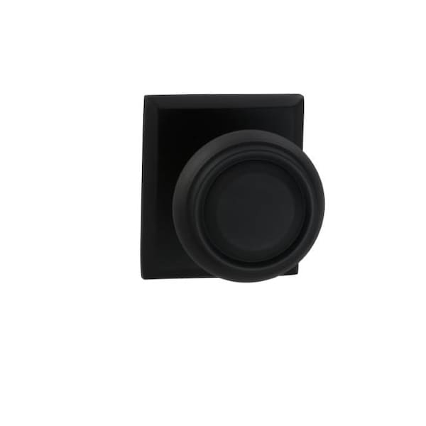 Single Dummy 565 Knob with Rectangular Rose Oil Rubbed Bronze