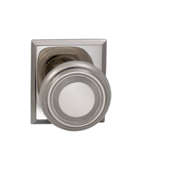Priv 565 Knob Rectangular Rose, 234BS and T Strike Bright Nickel