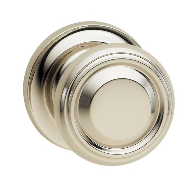 Pass 565 Knob Traditional Rose, 234BS Full Lip Strike Bright Nickel