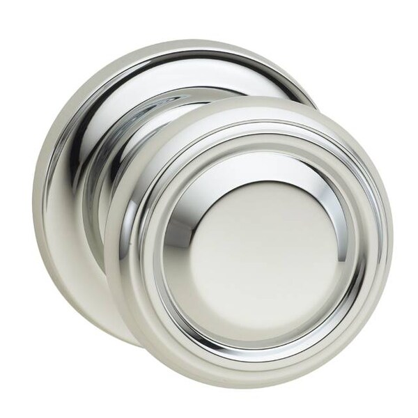 Pass 565 Knob Traditional Rose, 238BS Full Lip Strike Bright Chrome
