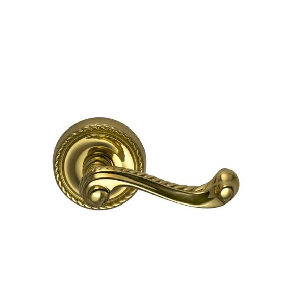 Priv 570 Lever, 238BS and Full Lip Strike for 1-3/4" Door Bright Brass