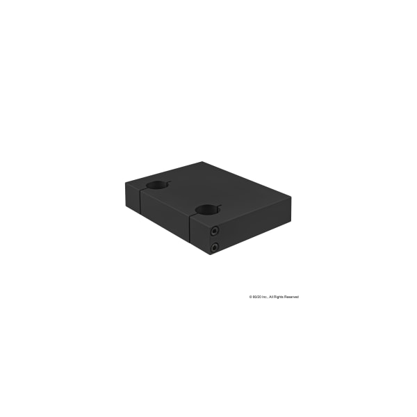 Dbl Shaft Blank Mounting Plate, 1" Dia