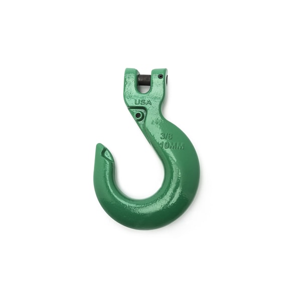 9/32"-5/16" Quik-Alloy PL Sling Hook, Grade 100, Painted Green"