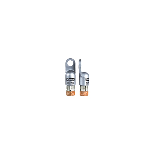 Compression Lug, 2/0, 3/8", PK50