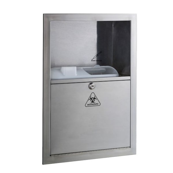 Recessed Sharp Disposal, SS